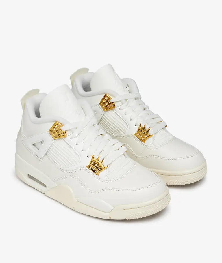 Air Jordan 4 Retro “White & Gold”