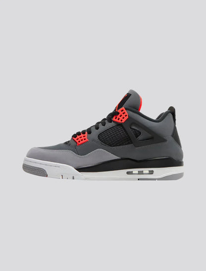 Nike Air Jordan Retro ‘Infrared’ sneaker with  dark grey