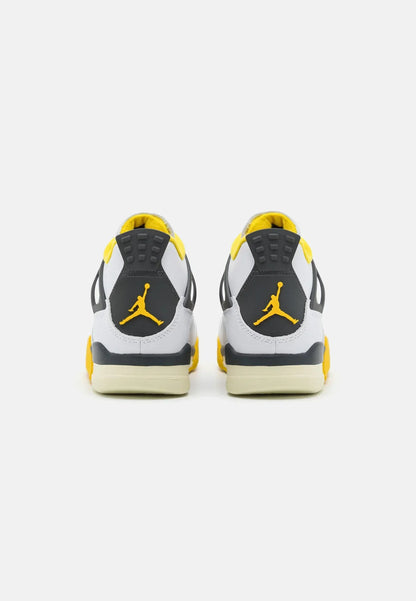 Jordan AIR JORDAN 4 RETRO – High-top trainers – white/coconut milk/vivid sulfur/anthracite