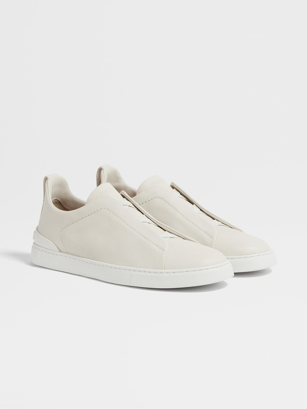 ZEGNA White Triple Stitch™ SECONDSKIN Sneakers
