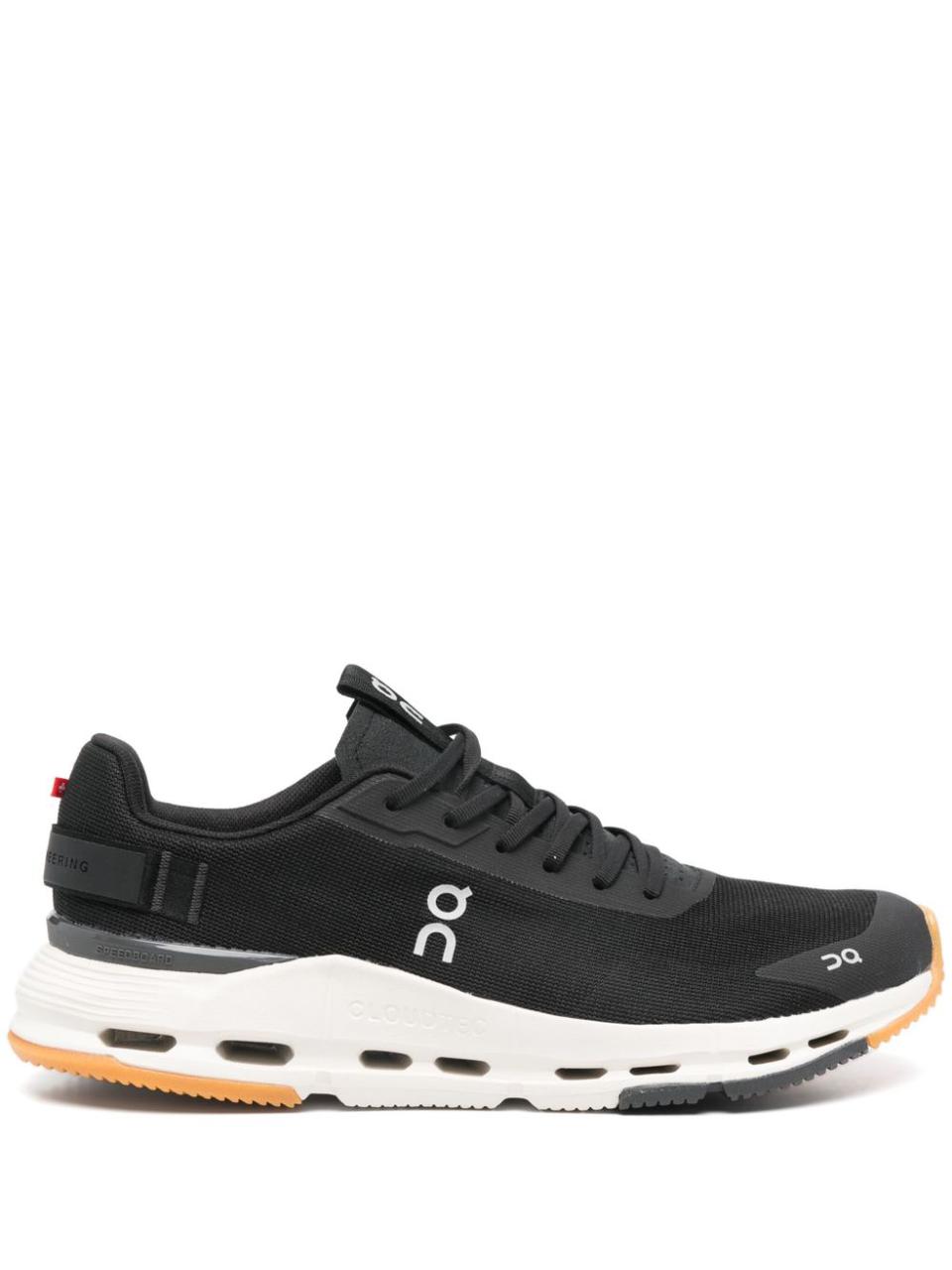 On Running Cloudnova Black &amp; White Sneakers