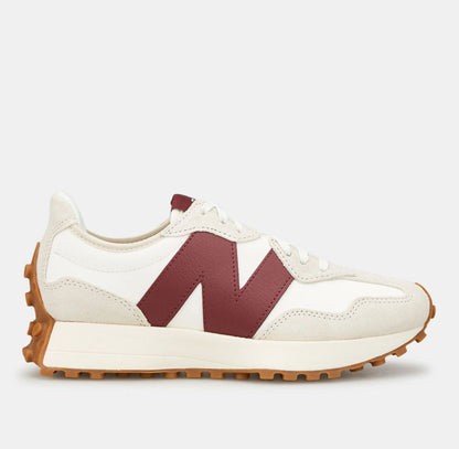 New Balance 327 trainers ‘OFF WHITE/BURGUNDY