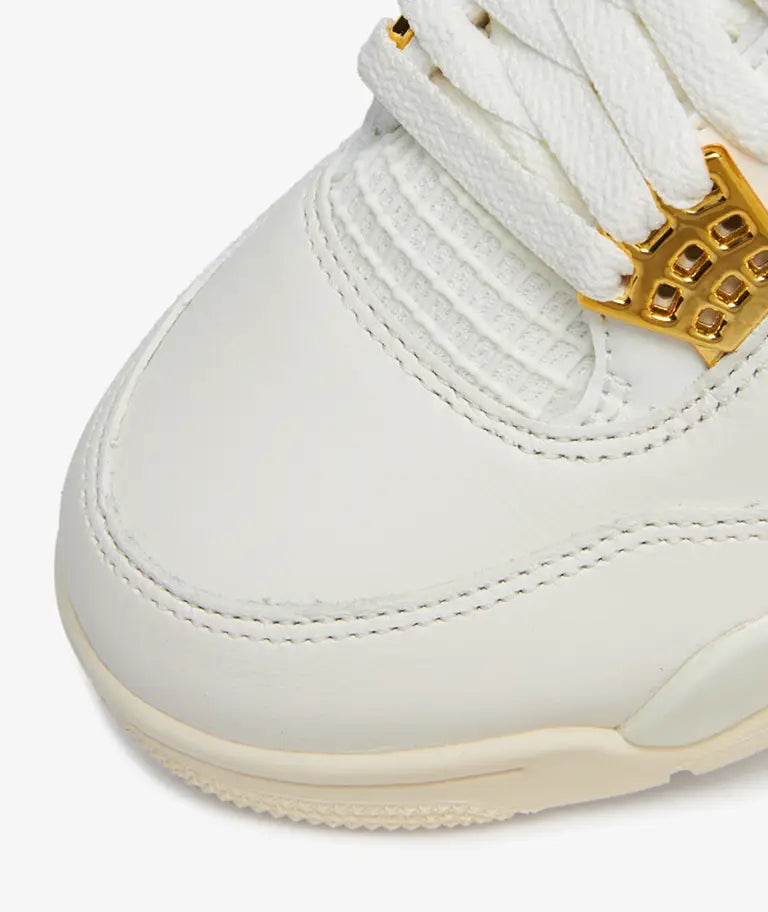 Air Jordan 4 Retro “White &amp; Gold”