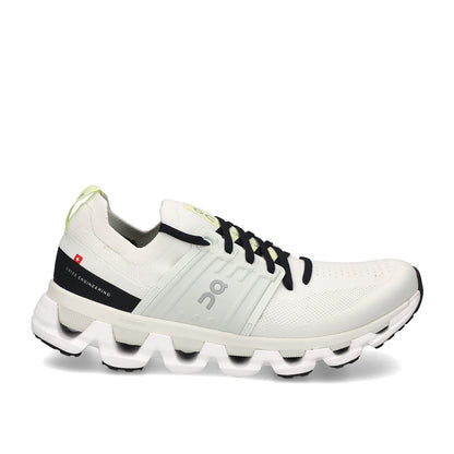 ON Cloudswift 3 running trainers in ivory and black