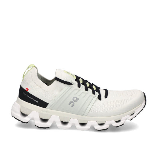 ON Cloudswift 3 running trainers in ivory and black