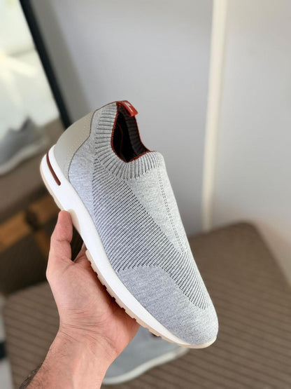 Loro piana Knit Slip-On Sneakers
