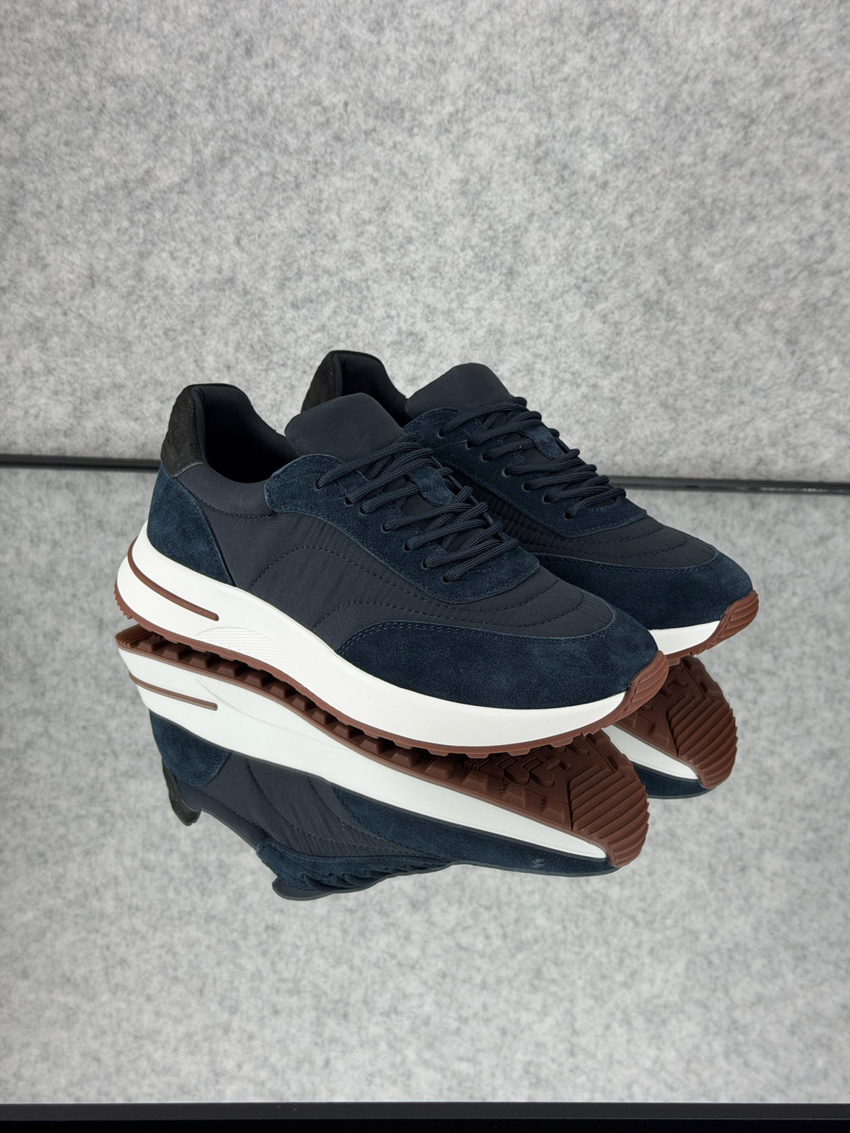 Loro piana Navy Performance Hybrid Sneakers