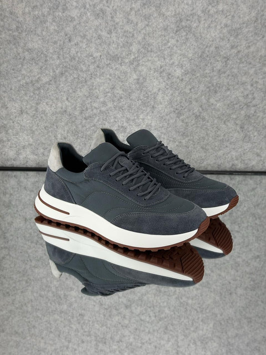 Loro piana Grey Hybrid Performance Sneakers
