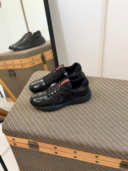 Prada Black America’s Cup Sneakers