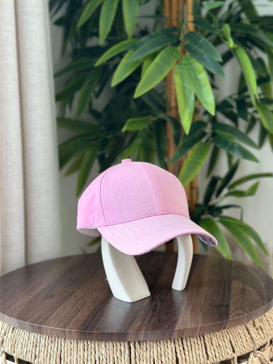 Christian Dior DiorOblique Underbrim Baseball Cap (Vibrant Pink)
