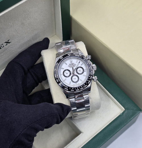 Rolex Cosmograph Daytona (Stainless Steel / White Dial / Ceramic Bezel)