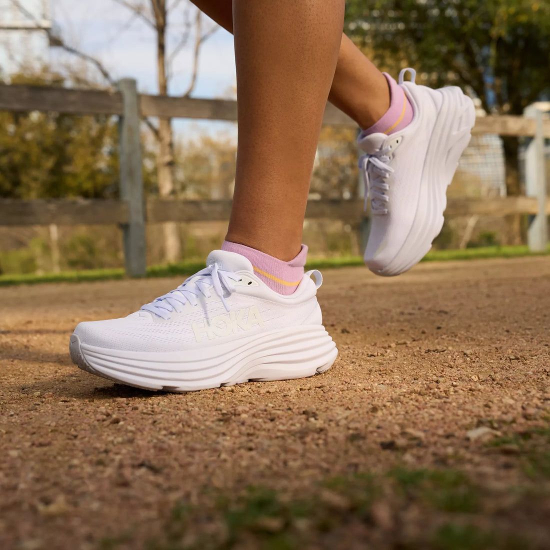 Hoka One One Bondi 8 ‘White’