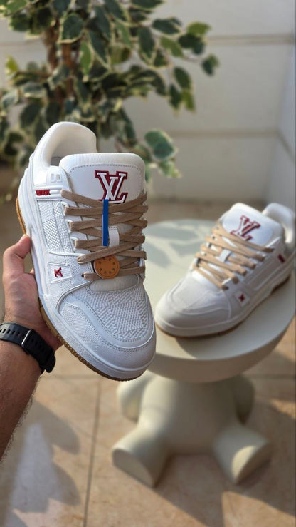 Louis Vuitton White Classic Sneakers