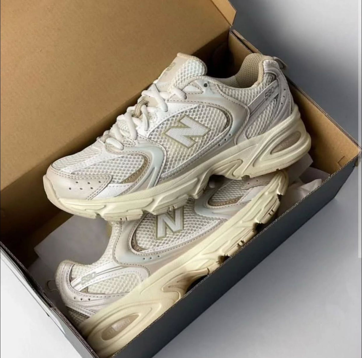 New Balance 530 Big Kid ‘Beige Angora’