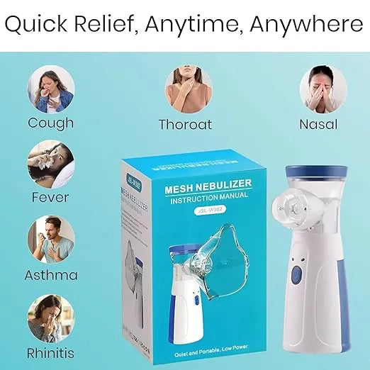 Compact Rechargeable Mesh Nebulizer