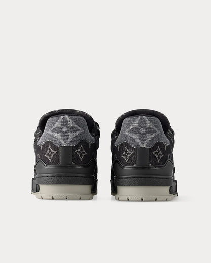 Louis Vuitton – LV Trainer Monogram Denim Black Low Top Sneakers