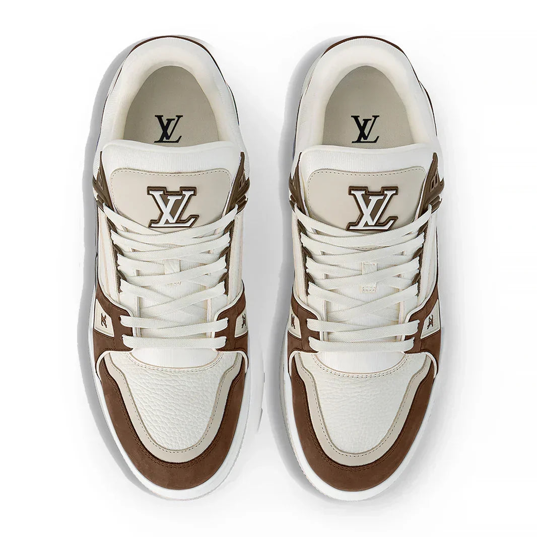 Louis Vuitton LV Trainer Calf Leather Moka Sneaker